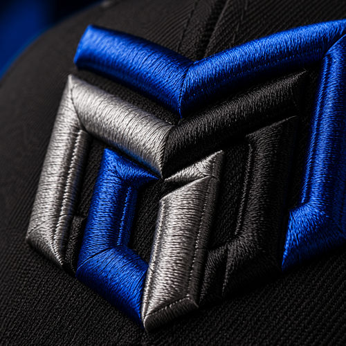 3D Puff Embroidery - Custom Cap Logo