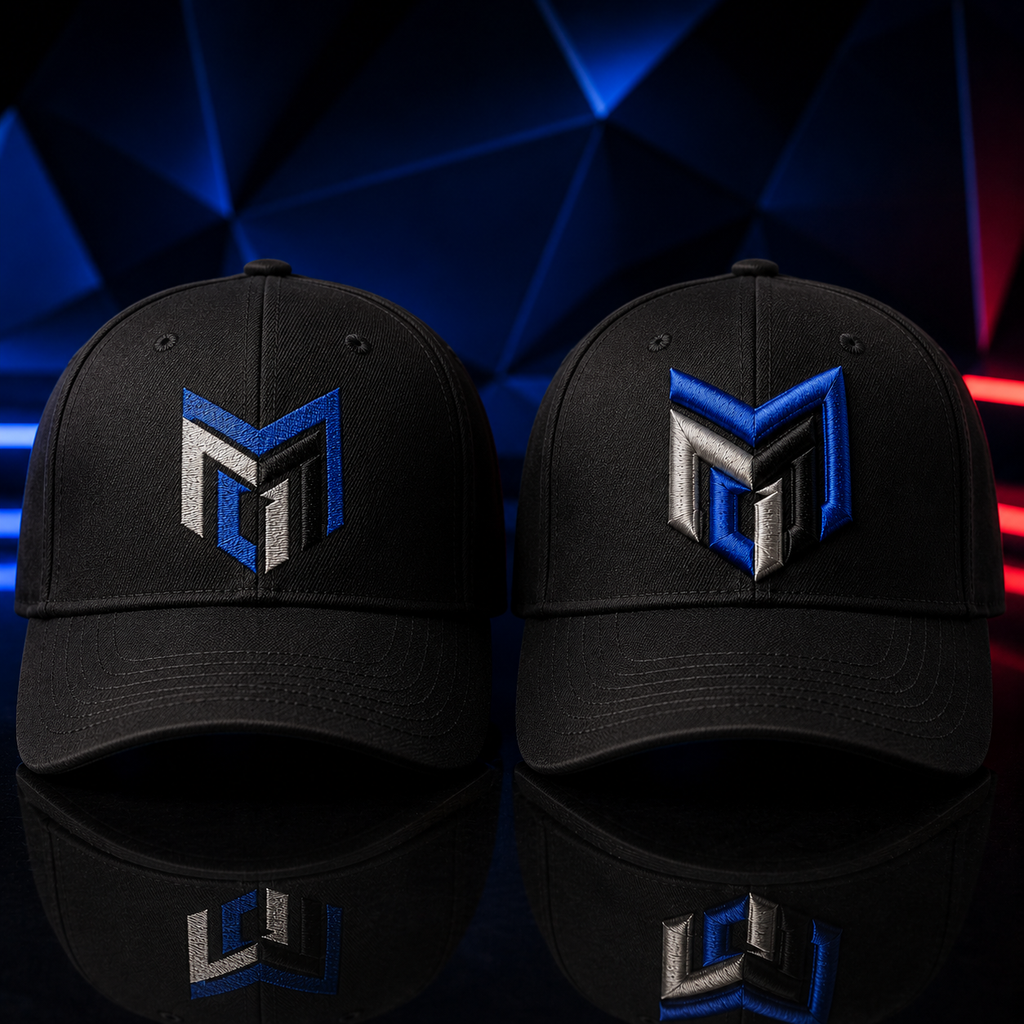 3D Puff Embroidery - Custom Cap Logo
