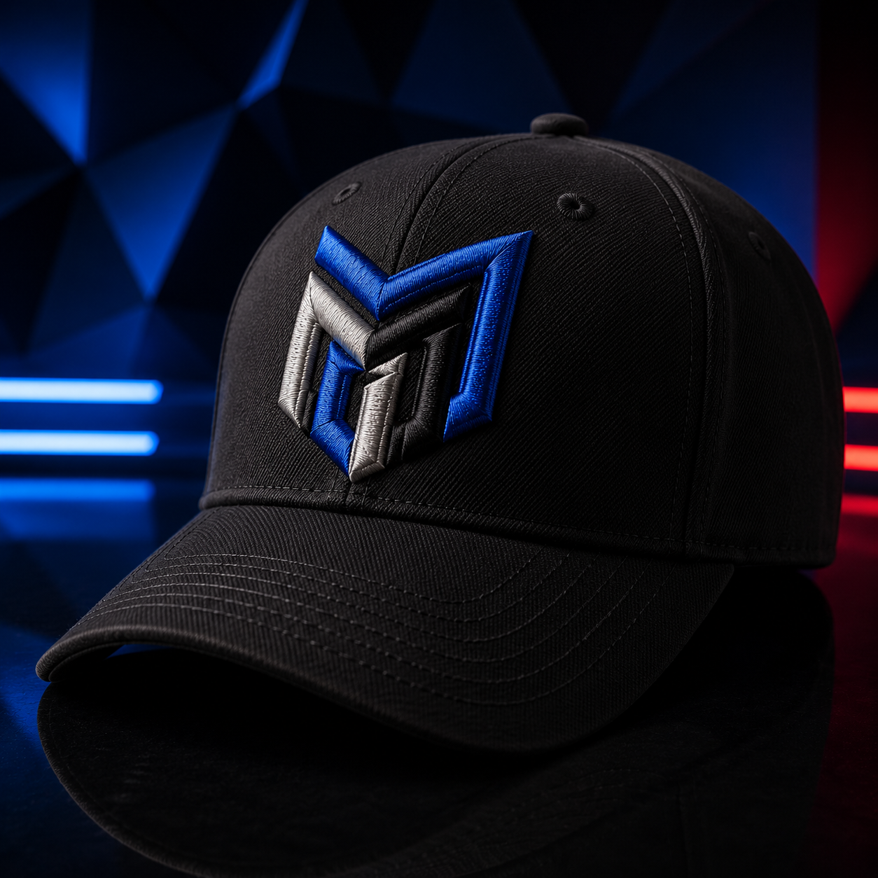 3D Puff Embroidery - Custom Cap Logo