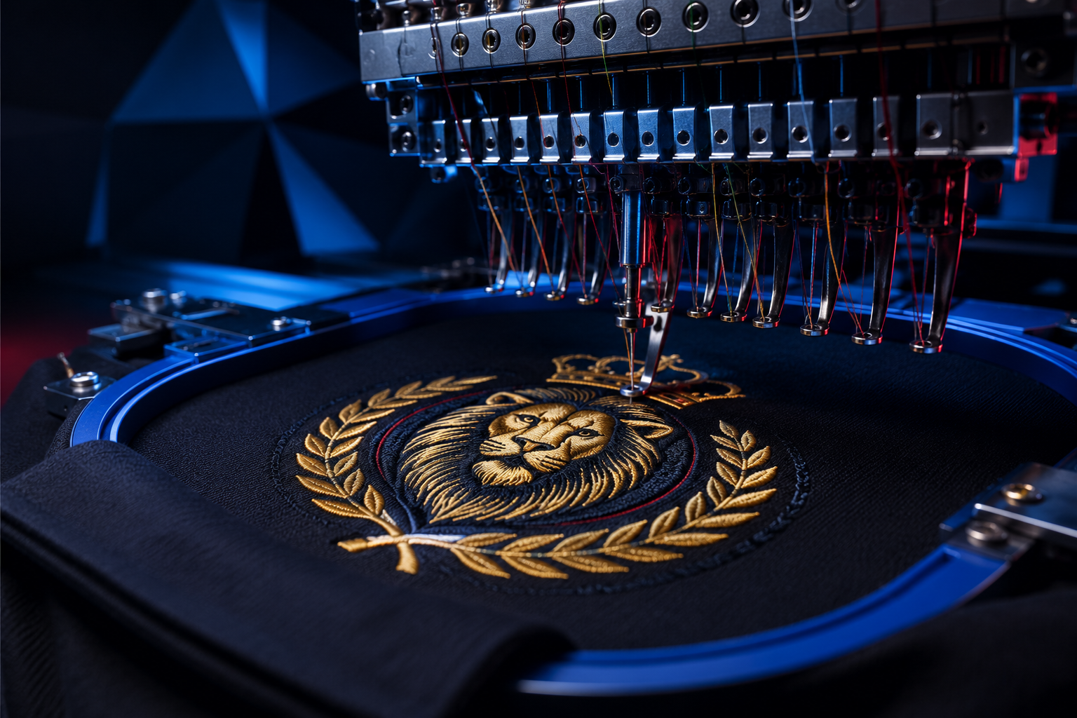 Custom Logo Flat Embroidery