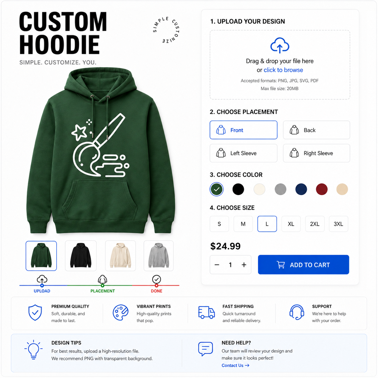 Custom Hoodies